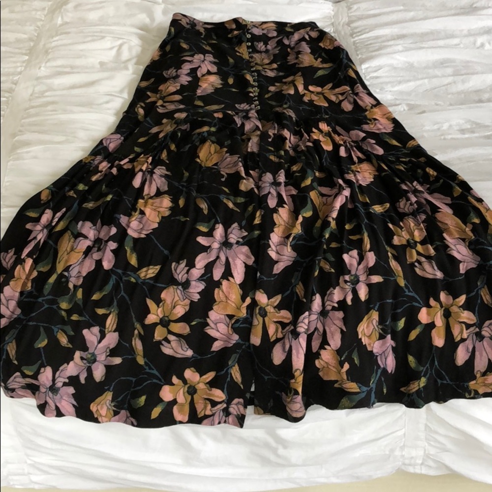 Free people maxi skirt